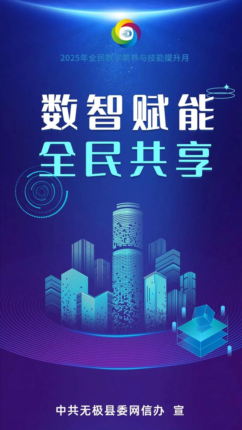 【全民数字素养与技能提升月】原创海报